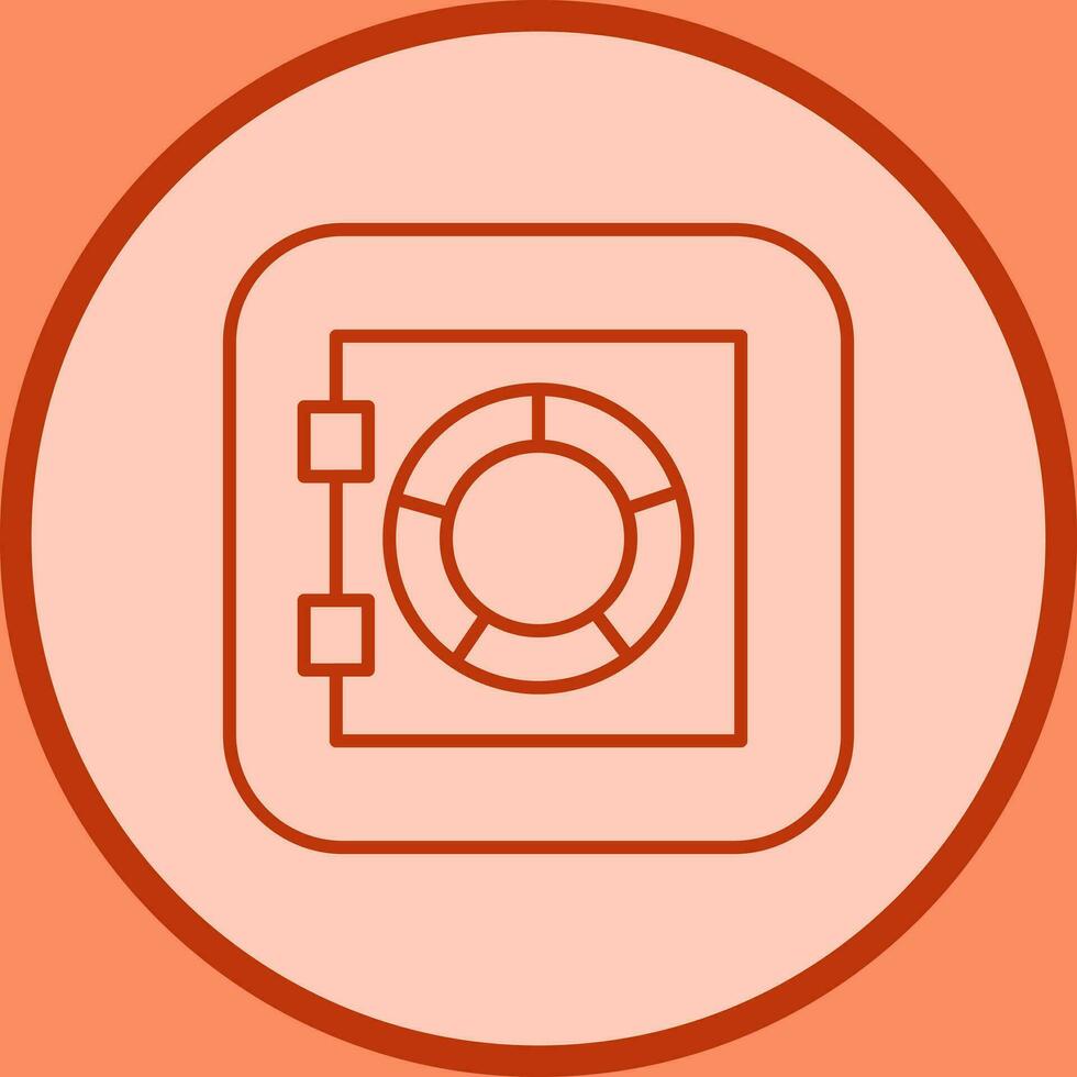 Safe Box Vector Icon