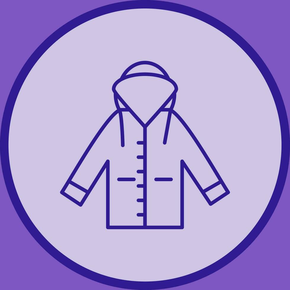 Raincoat Vector Icon