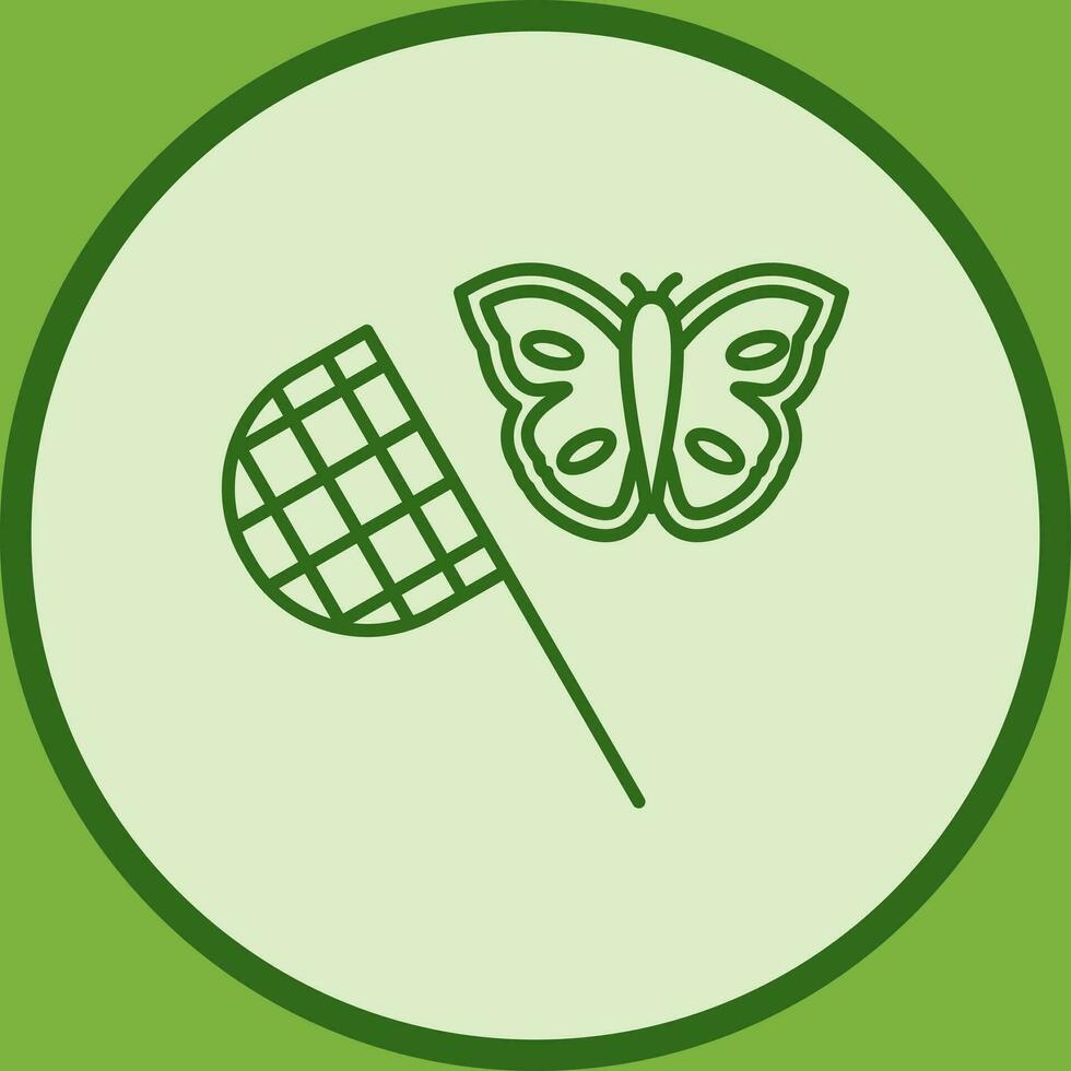 Butterfly Catcher Vector Icon