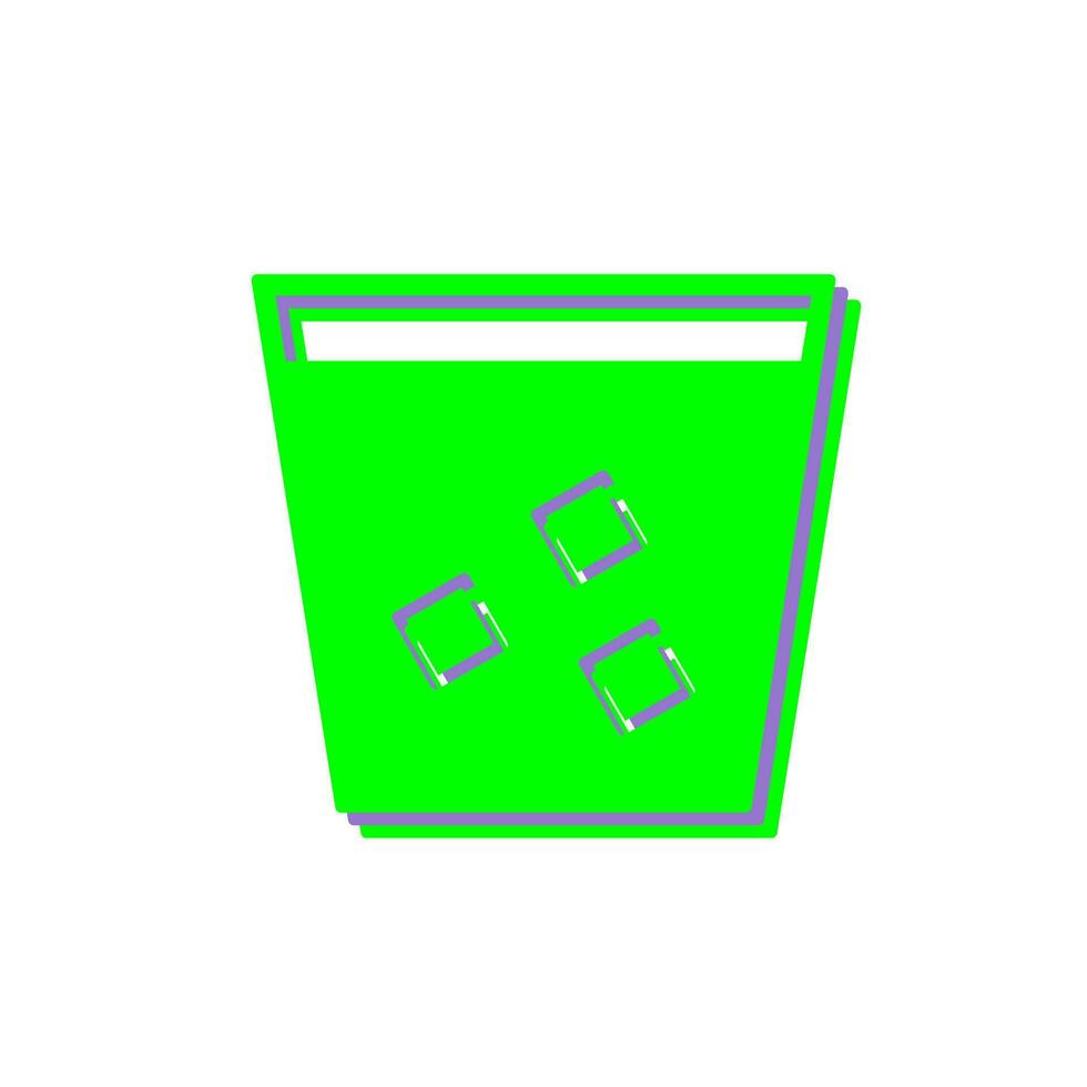 Unique Double Shot Vector Icon