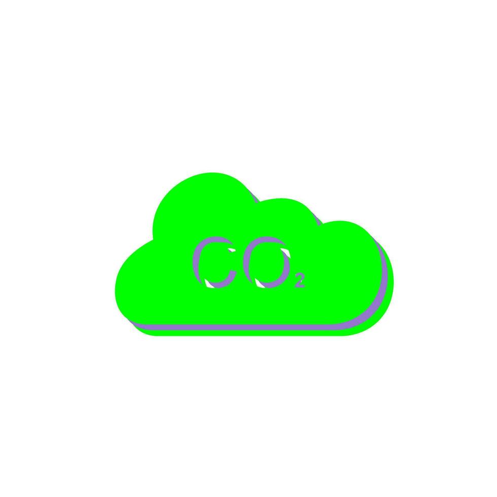 Carbon Dioxide Vector Icon