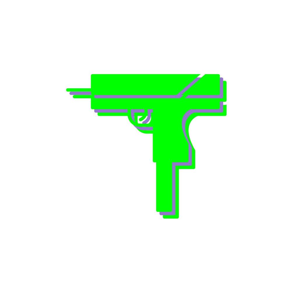 Unique Gun Vector Icon