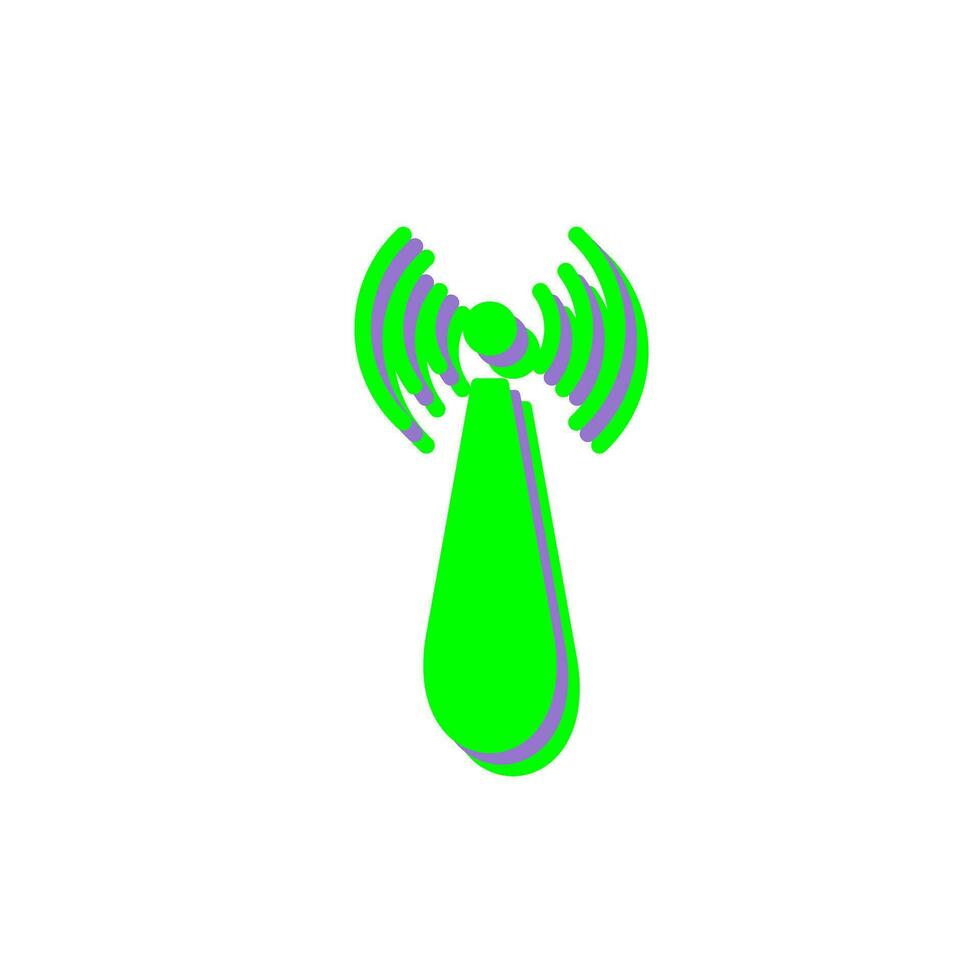 Non Ionizing Radiation Vector Icon
