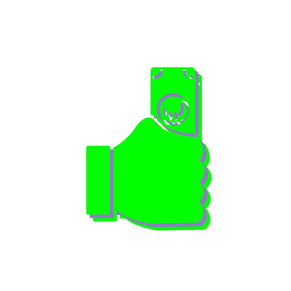 Unique Cash Vector Icon