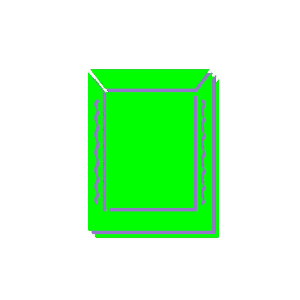 Unique Frame Vector Icon