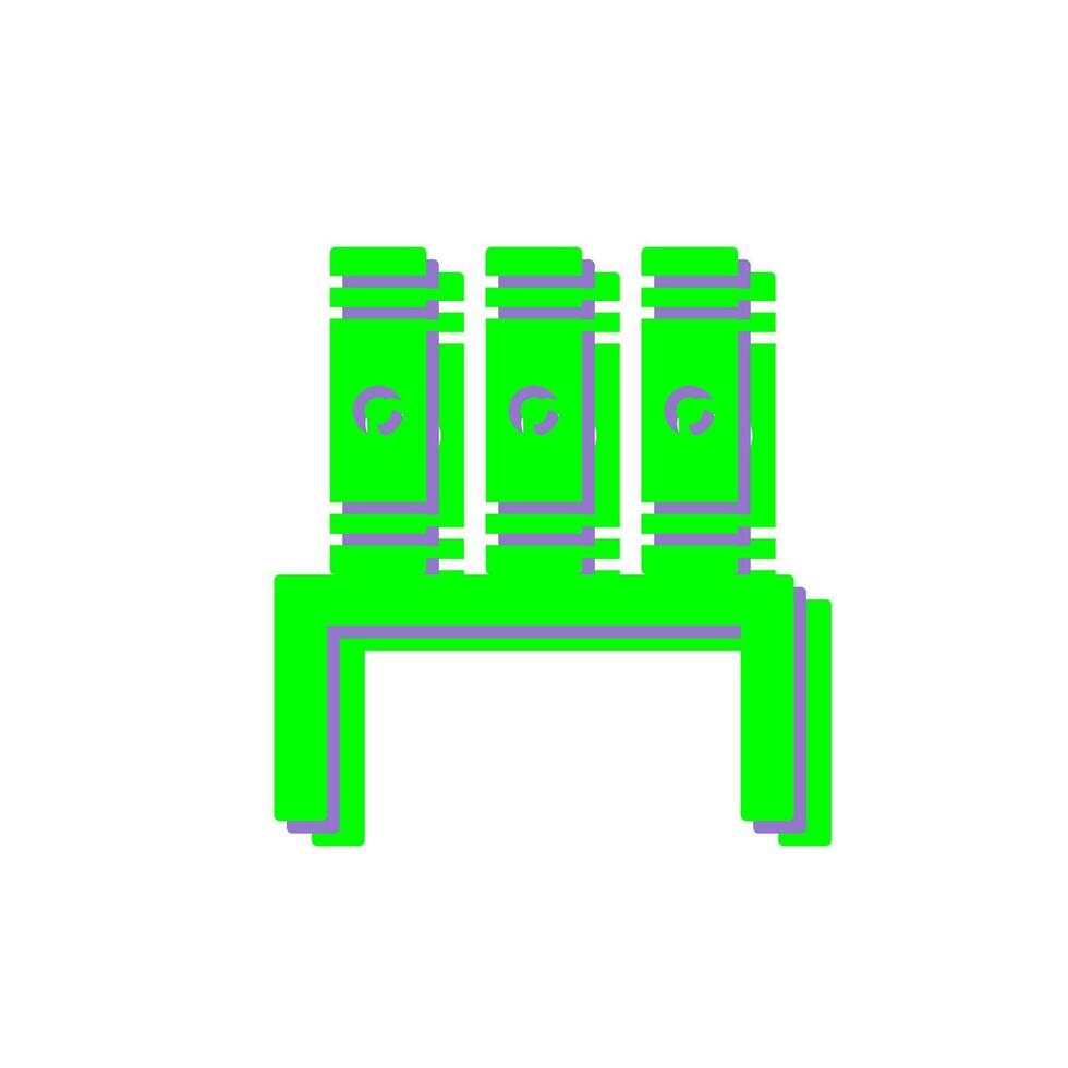 Unique Bookstand Vector Icon