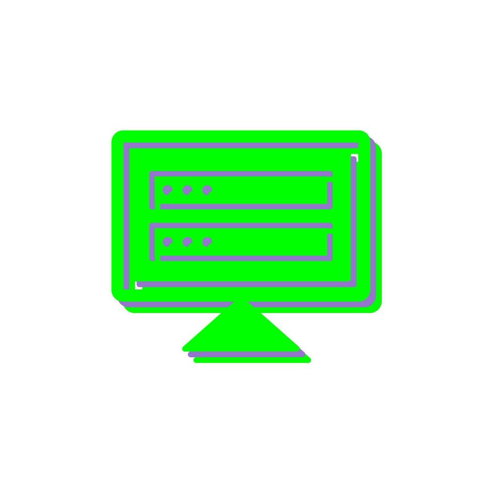 Corrupted Data Vector Icon