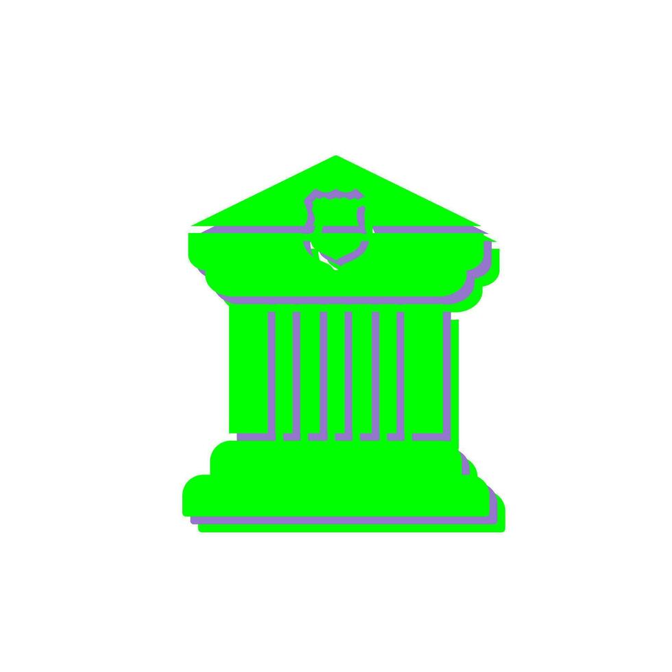 Courthouse Vector Icon