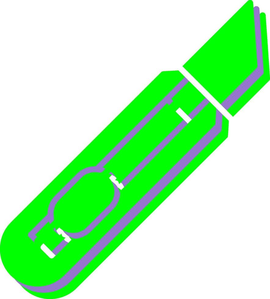 Stationery Knife Vector Icon