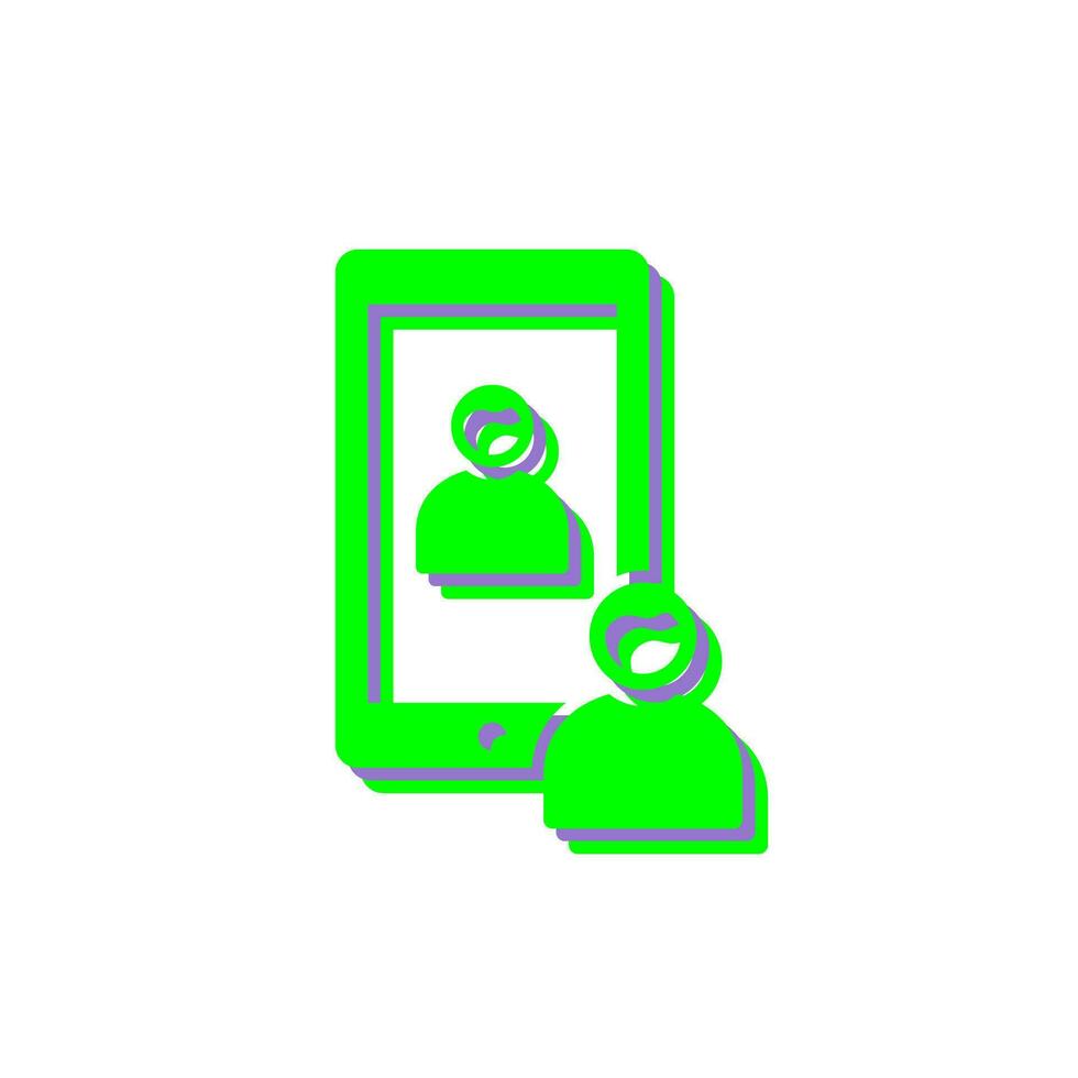 Video Call Vector Icon