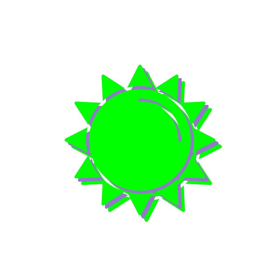 Sun Vector Icon