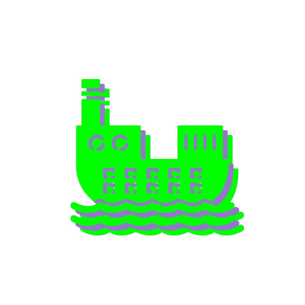 Cargo Ship Vector Icon