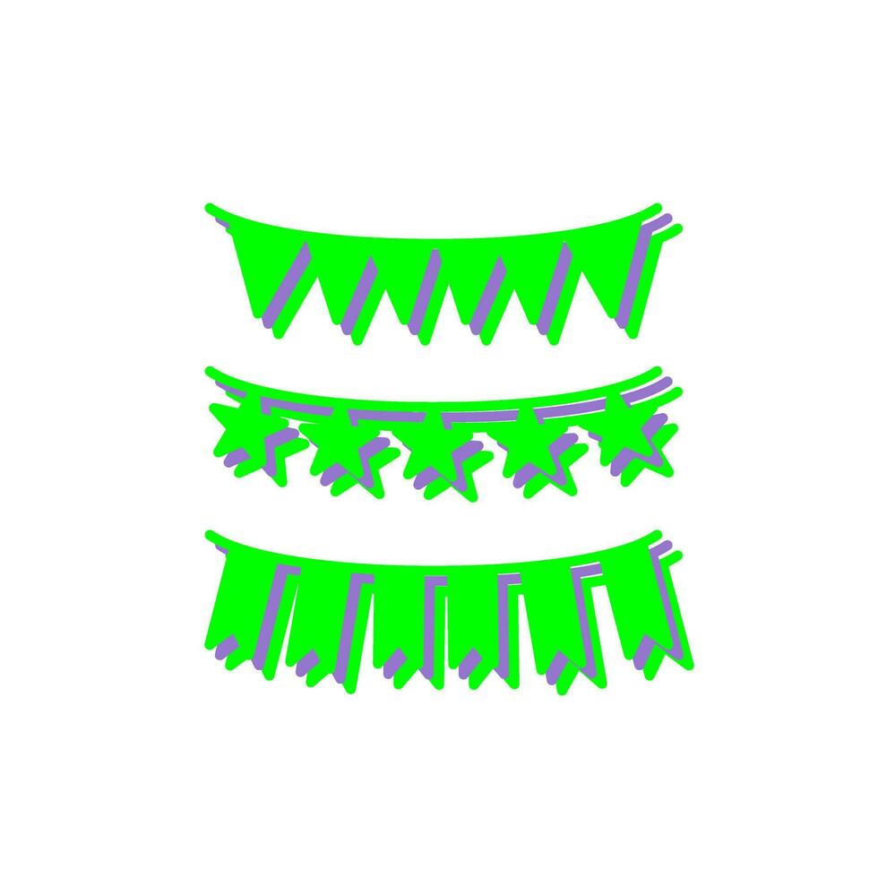 Garlands Vector Icon