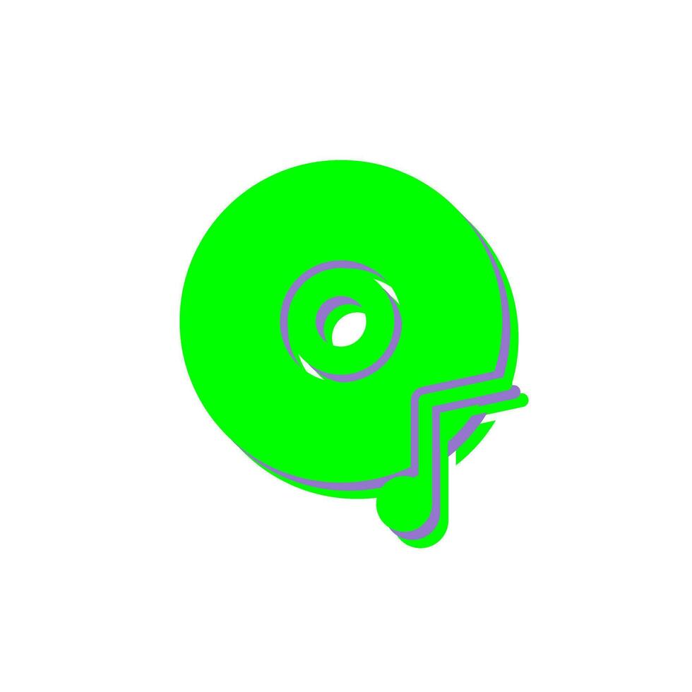 Music CD Vector Icon