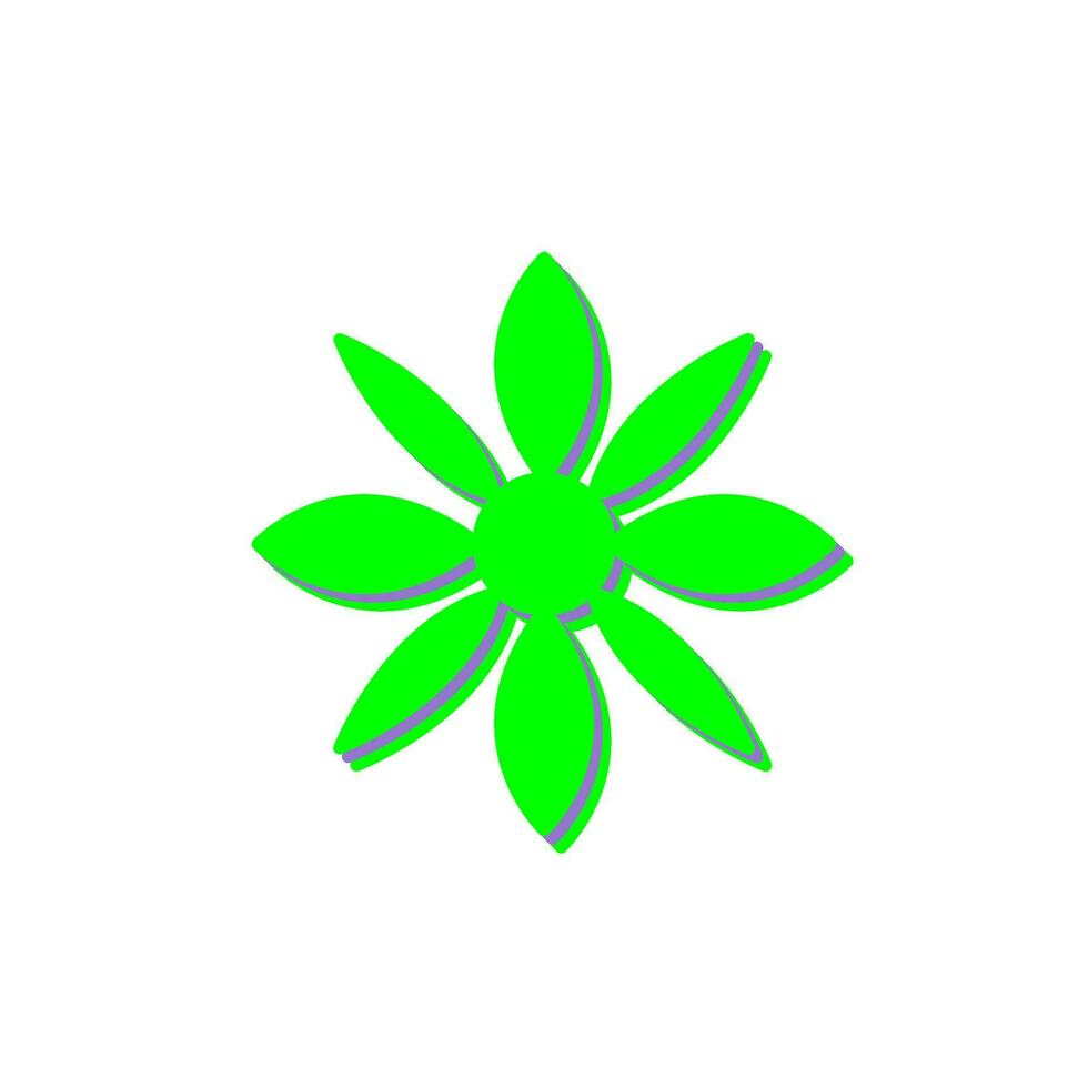 icono de vector de flor