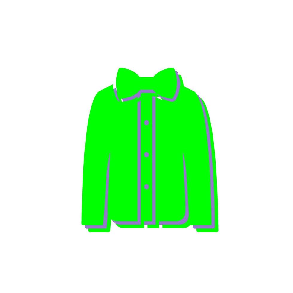 Shirt with Bow Vector Icon