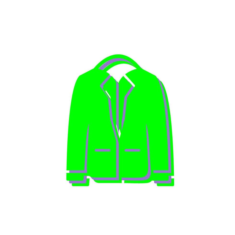 Stylish Jacket Vector Icon