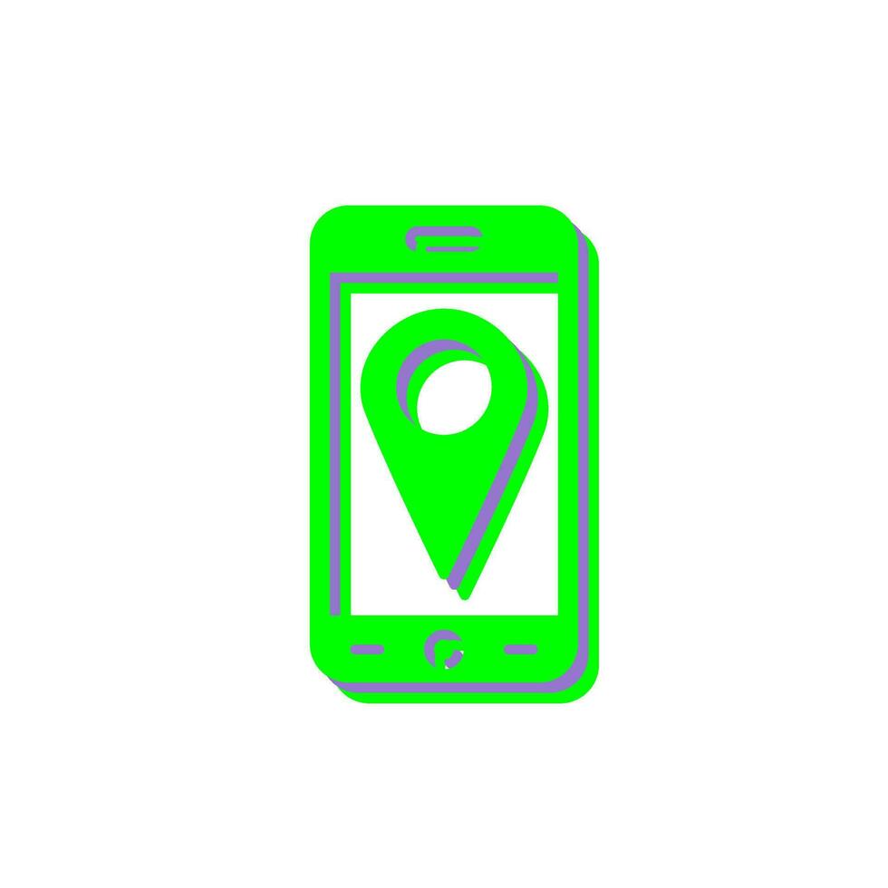 icono de vector gps