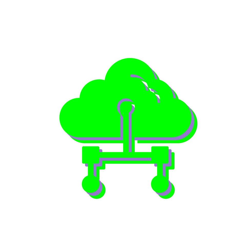 Internet Cloud Vector Icon