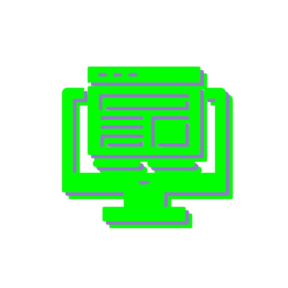 Adaptive Layout Vector Icon