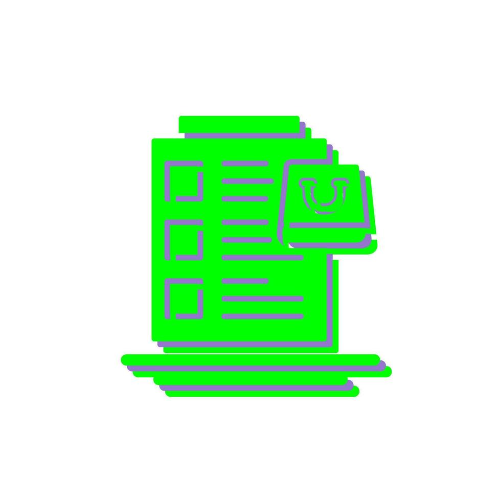 Wish List Vector Icon