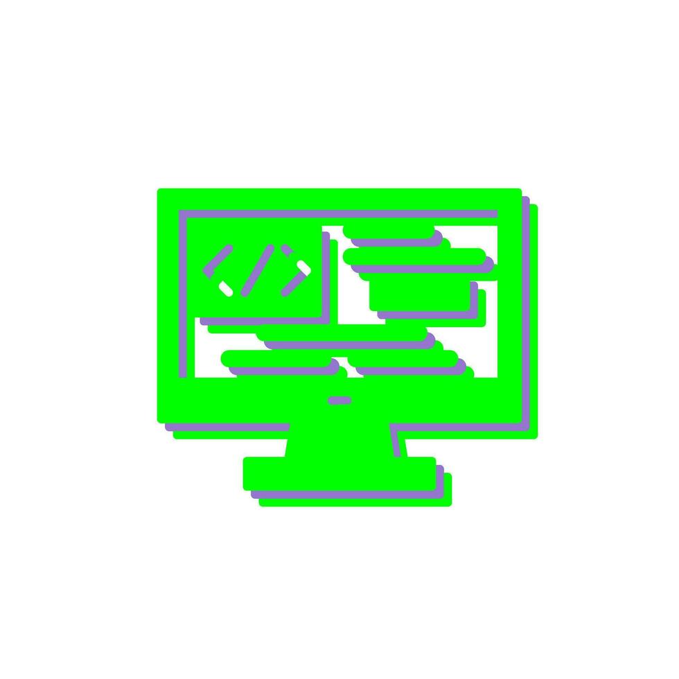 Coding Vector Icon