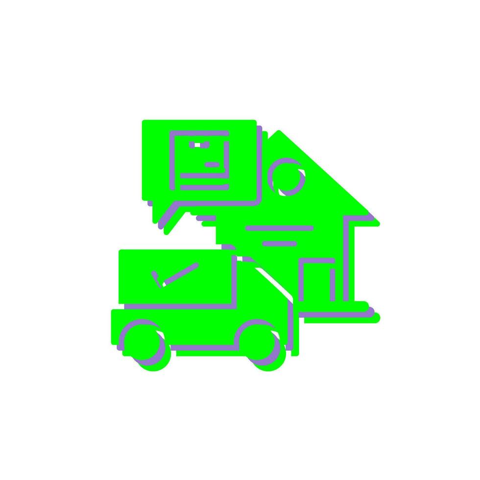 Package Receiving Vector Icon