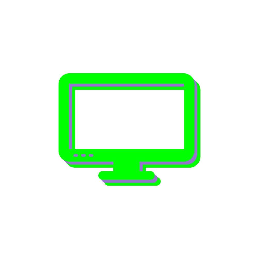 Lcd Vector Icon