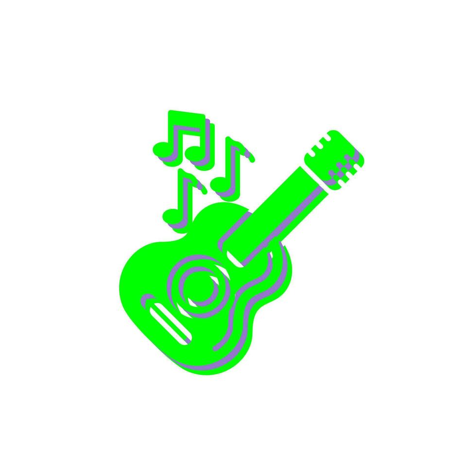 icono de vector de guitarra