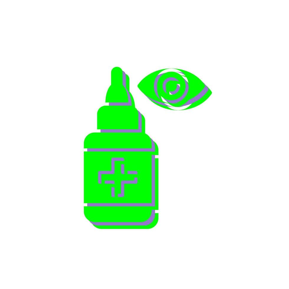 Eye Drop Vector Icon