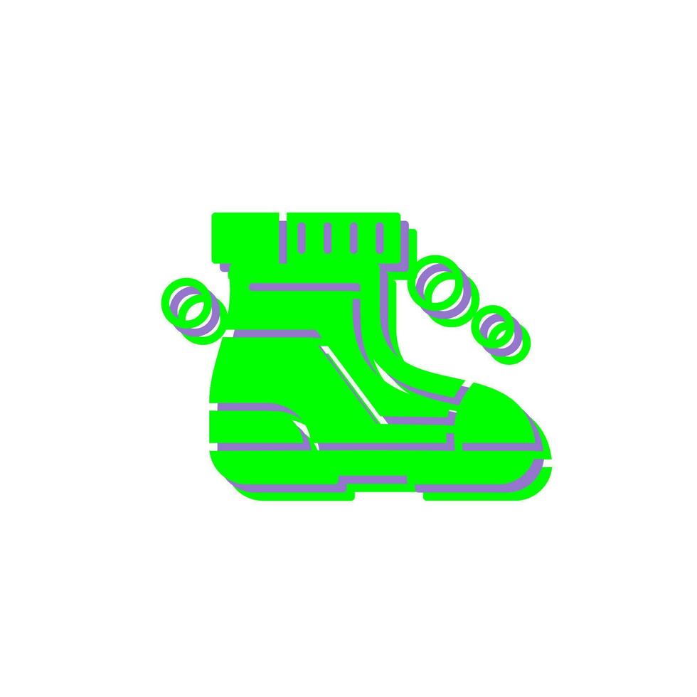 Ski Boots Vector Icon