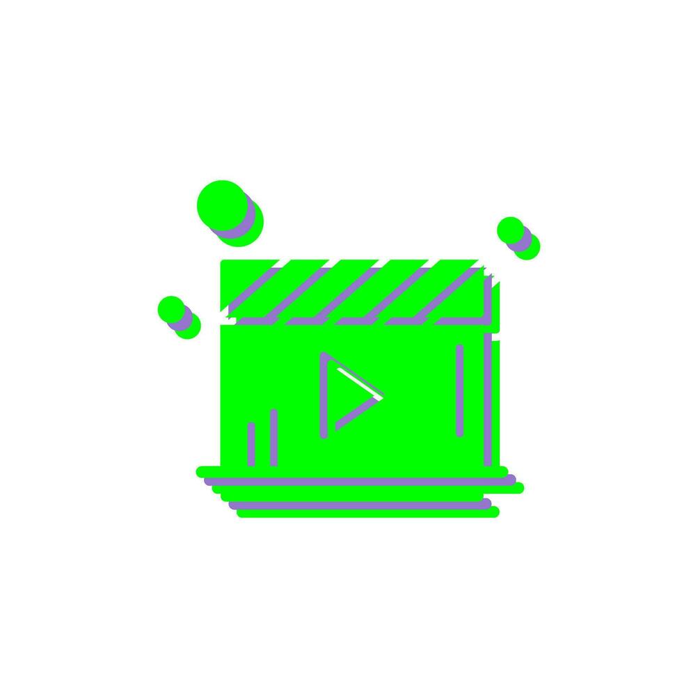 Video Player Vector Icon