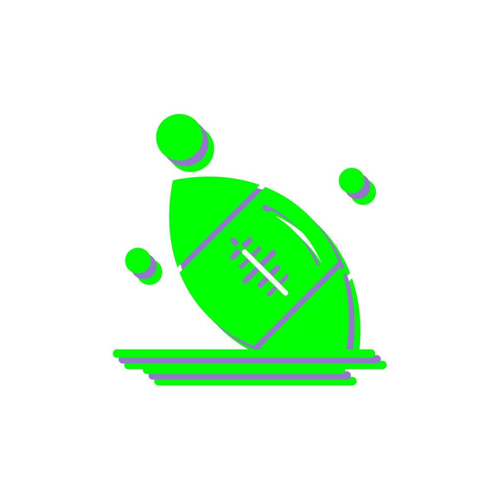 Rugby Vector Icon