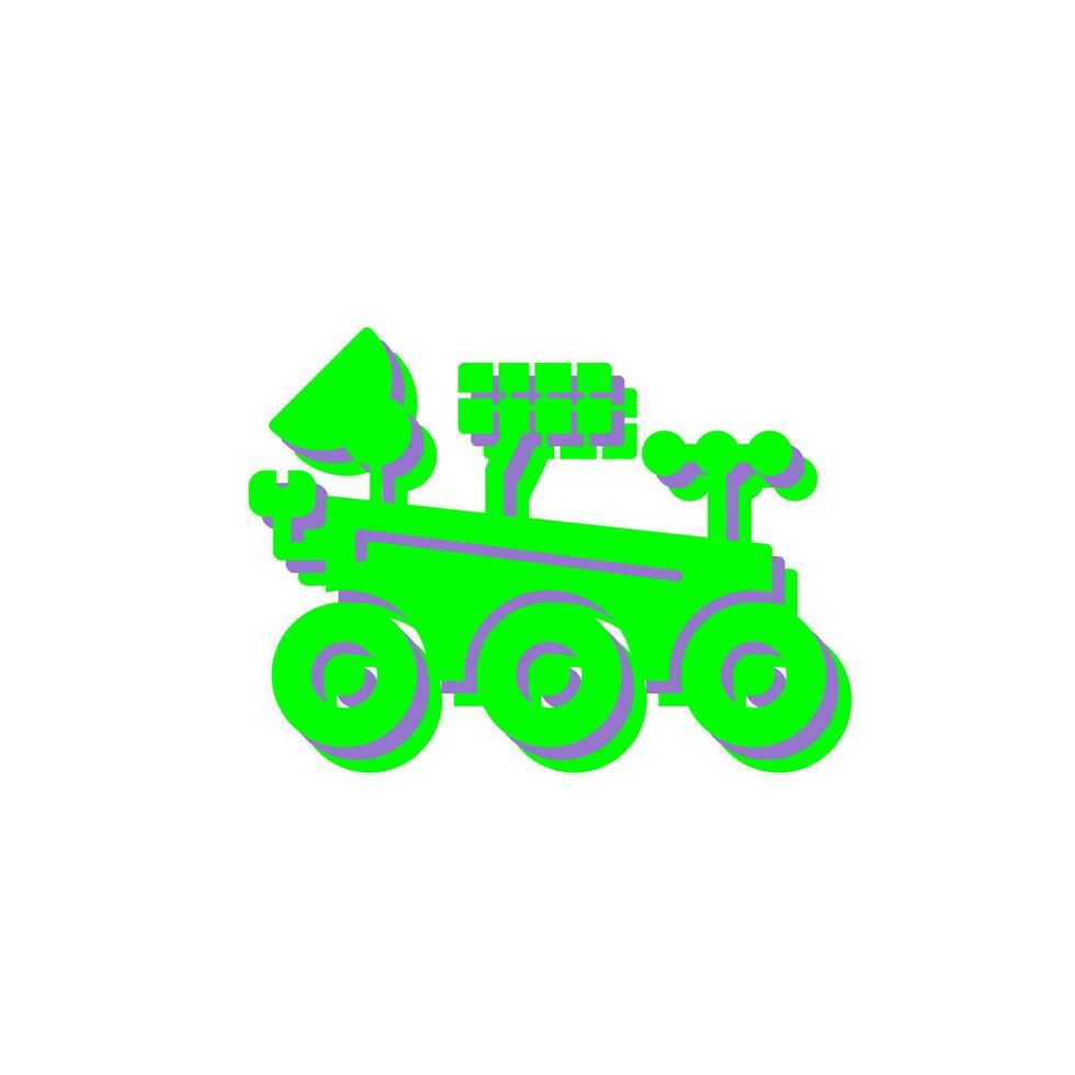 Mars Rover Vector Icon