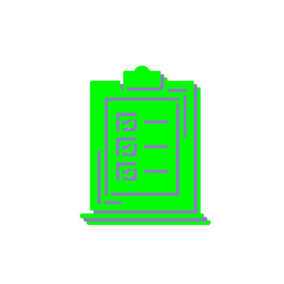 Checklist Vector Icon