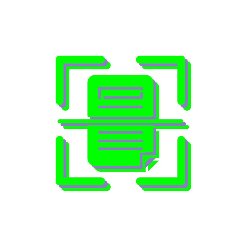 Scan Vector Icon