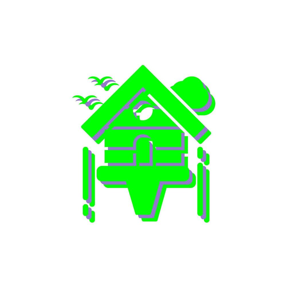 Birdhouse Vector Icon