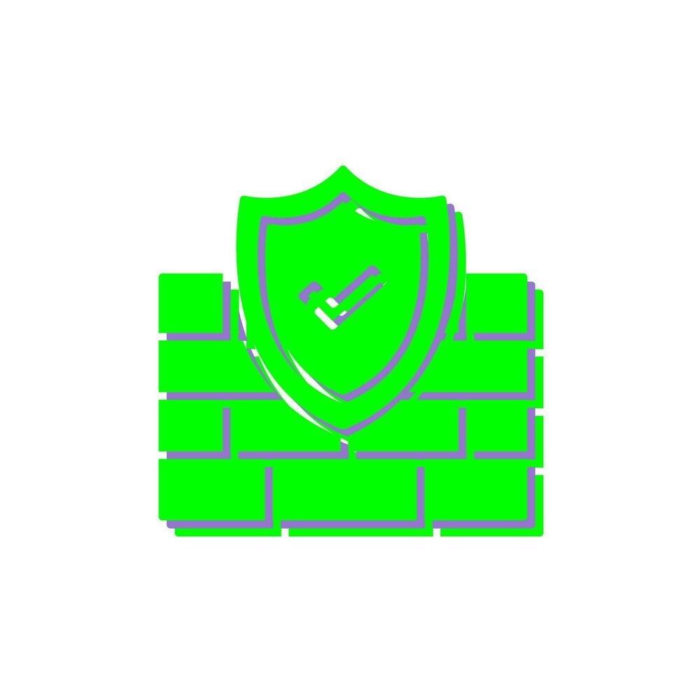 FireWall Vector Icon