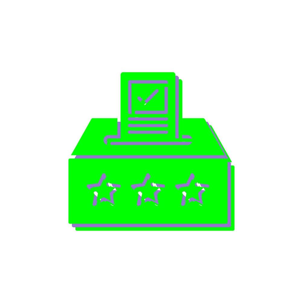 Ballot Vector Icon