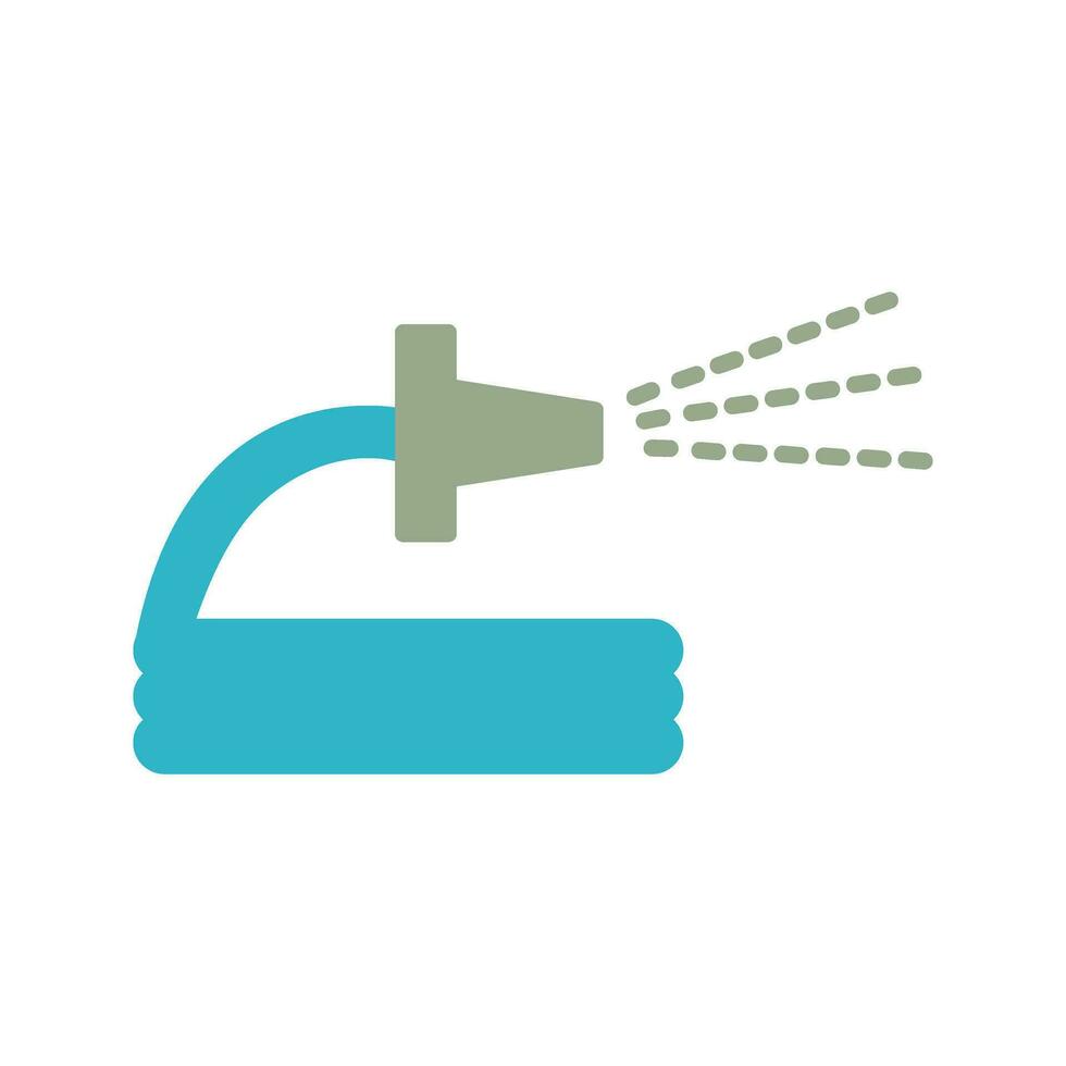 Unique Spraying Water Vector Icon