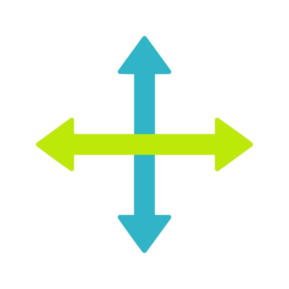 Unique Move Vector Icon