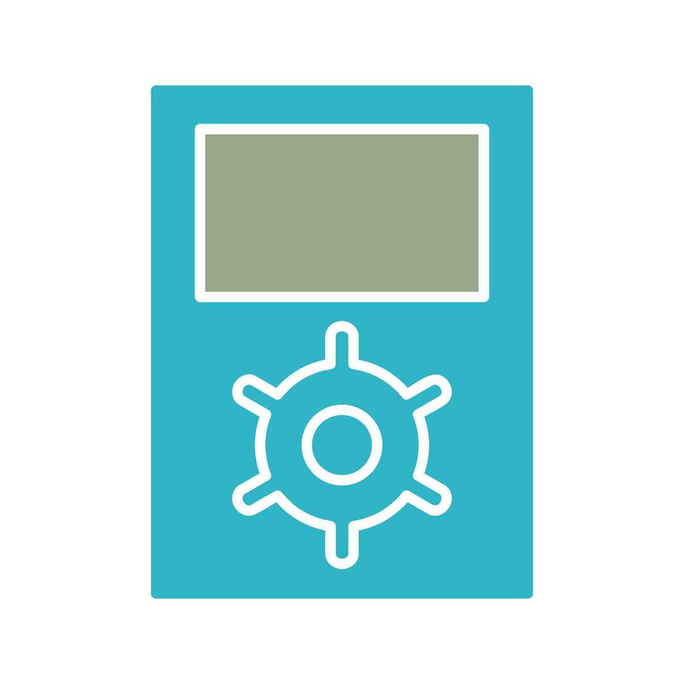 Unique Portfolio Management Vector Icon