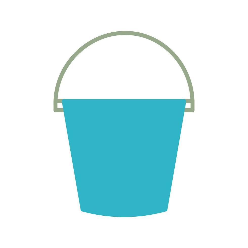 Water Bucket Vector Icon