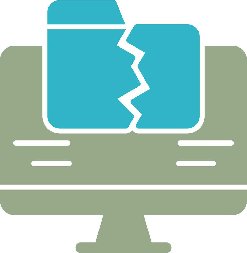 Data Loss Vector Icon