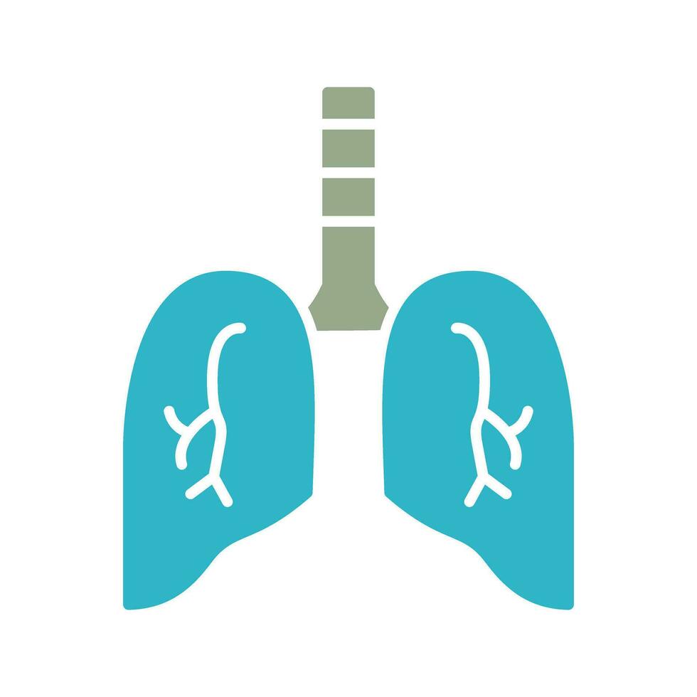 Lung Vector Icon