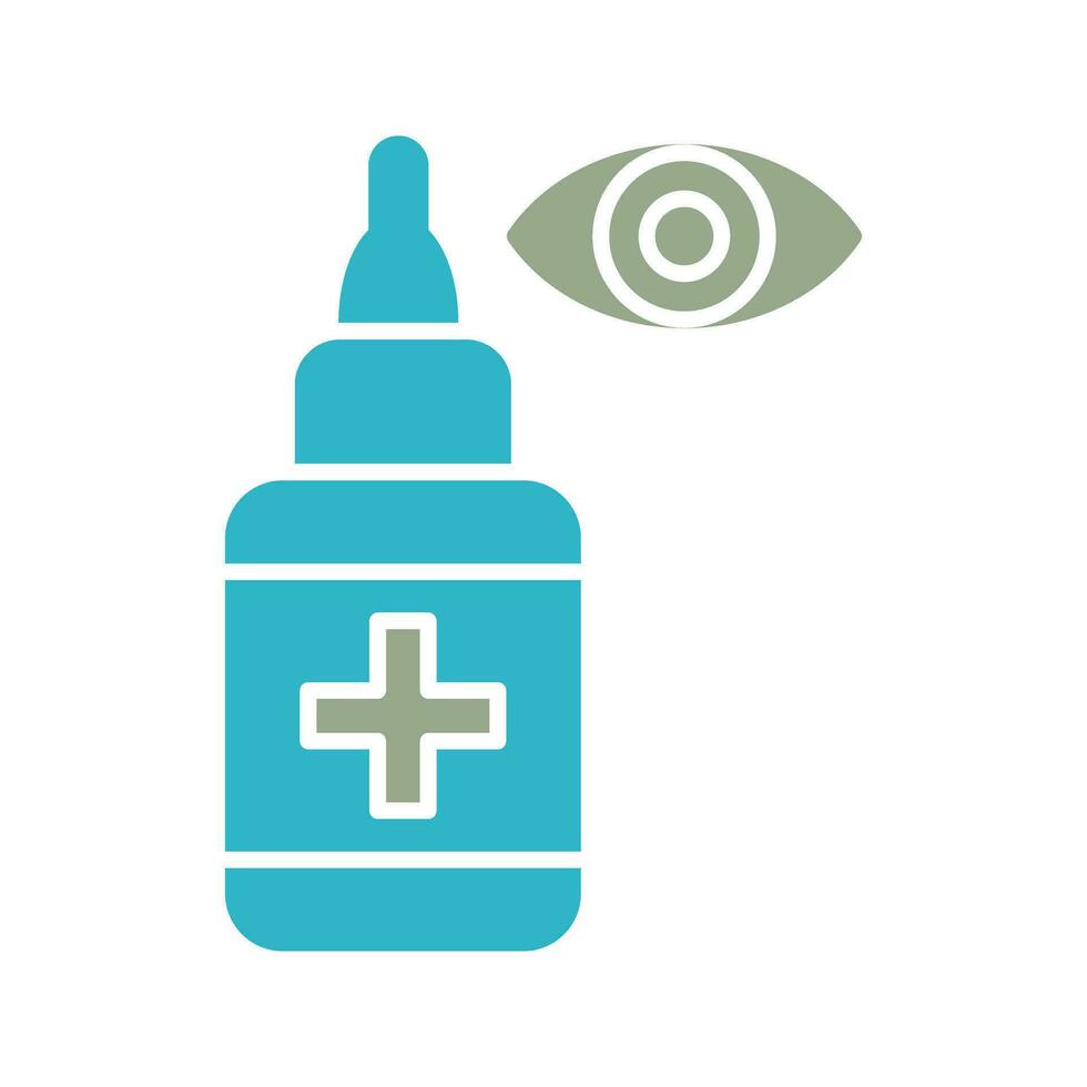 Eye Drop Vector Icon