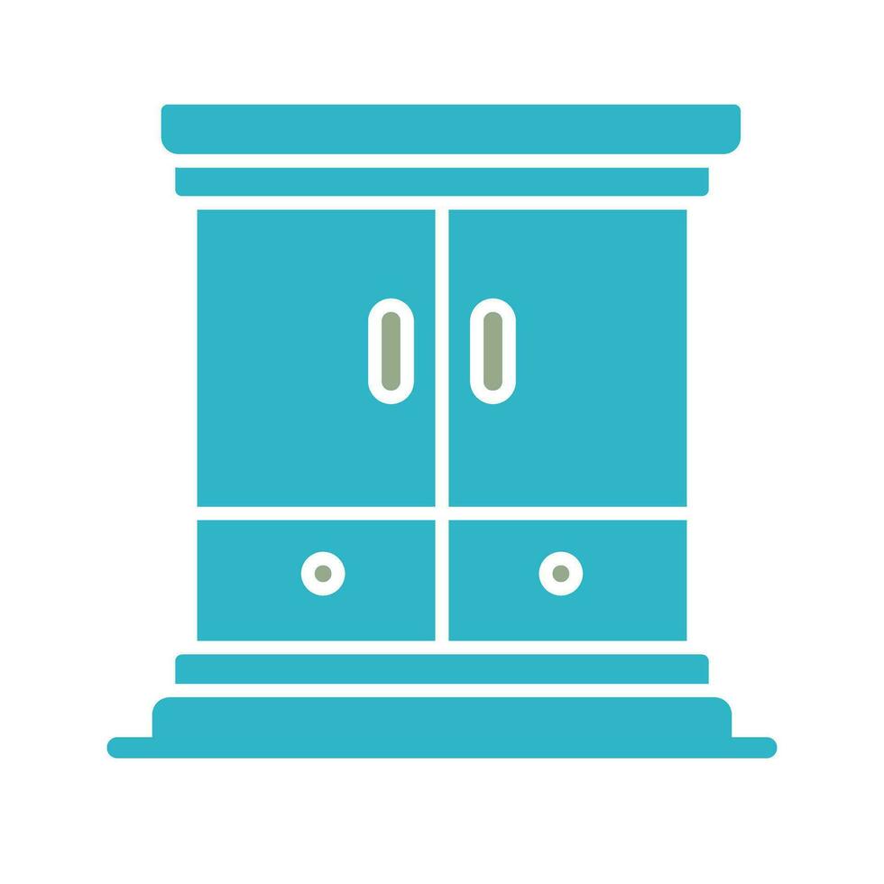 icono de vector de armario