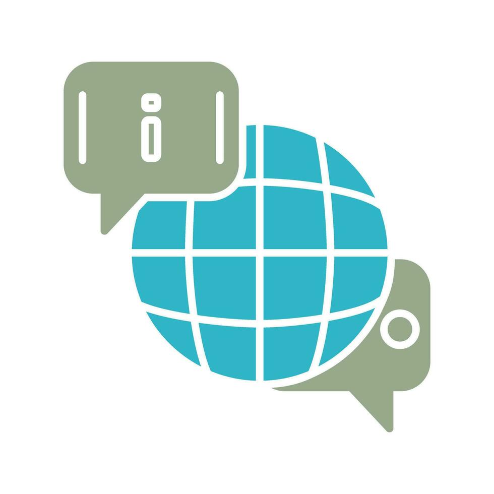 icono de vector de chat