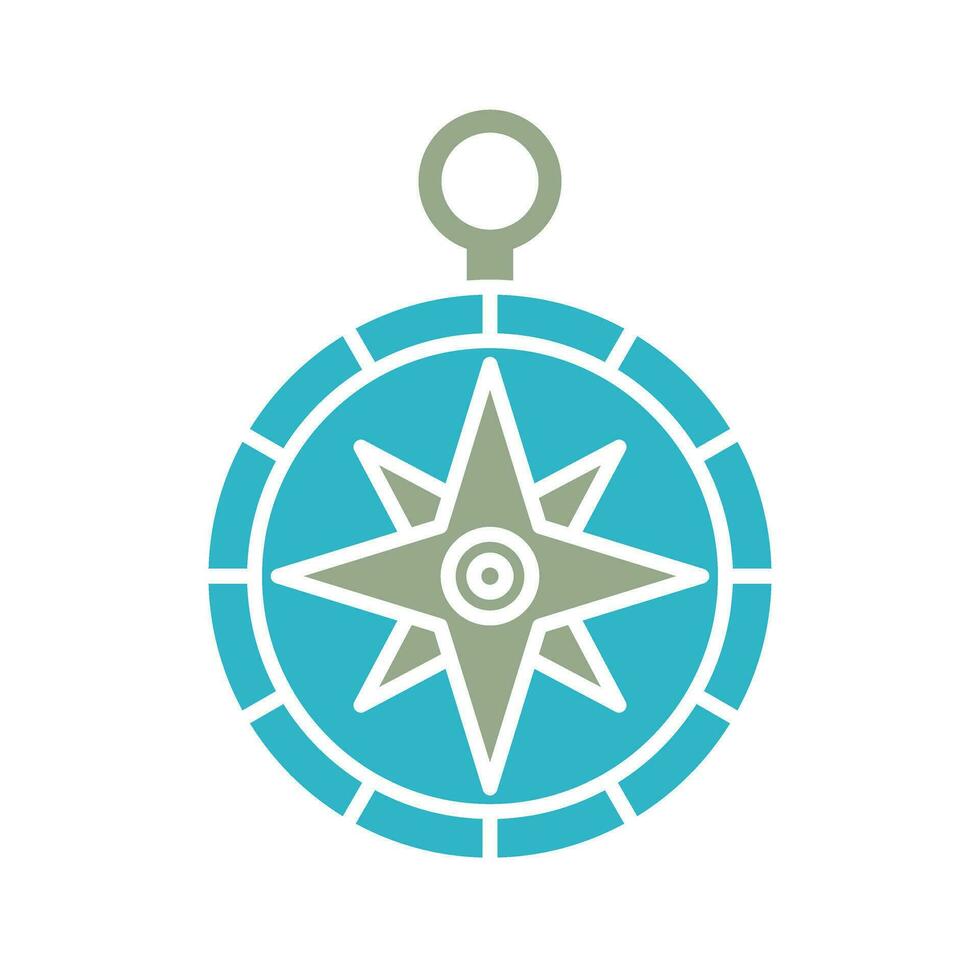 icono de vector de brújula