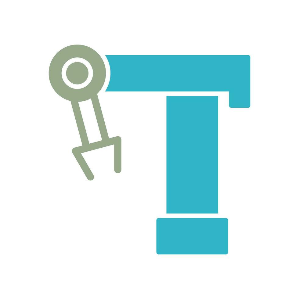 Robotic Arm Vector Icon